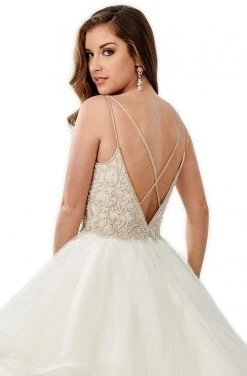 Lo'Adoro Bridal By Rachel Allan - M747 Crystal Beaded Sweetheart Ballgown