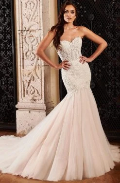 Lo'Adoro Bridal By Rachel Allan - M768 Sweetheart Lace Mermaid Gown
