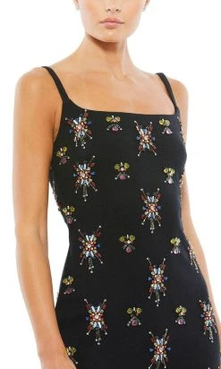 Mac Duggal 10787 - Bejeweled Sheath Cocktail Dress 7 Mac Duggal 10787 - Bejeweled Sheath Cocktail Dress
