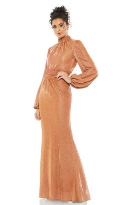 Mac Duggal - 11248 High Neck Ruched Sheath Dress