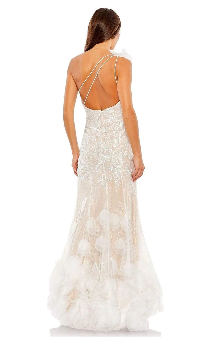 Mac Duggal - 11300 Asymmetric Embroidered Long Gown 4 Mac Duggal - 11300 Asymmetric Embroidered Long Gown