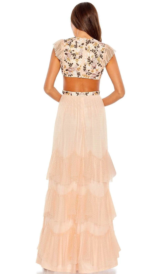 Mac Duggal 35106 - Sleeveless Tulle Formal Gown 4 Mac Duggal 35106 - Sleeveless Tulle Formal Gown