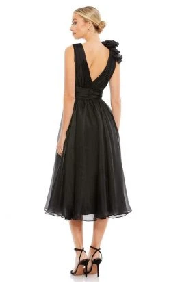 Mac Duggal - 49494 Sleeveless Ruched A-Line Dress