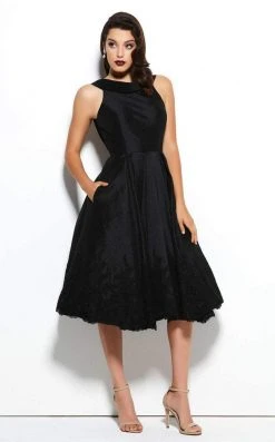 Party Dresses Mac Duggal - 62435 Lace Bateau A-line Dress