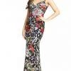 Mac Duggal - 67473 Floral Embroidered Evening Dress