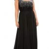 Mac Duggal - 67735 Bead Embellished Scoop Evening Dress 1 Mac Duggal - 67735 Bead Embellished Scoop Evening Dress