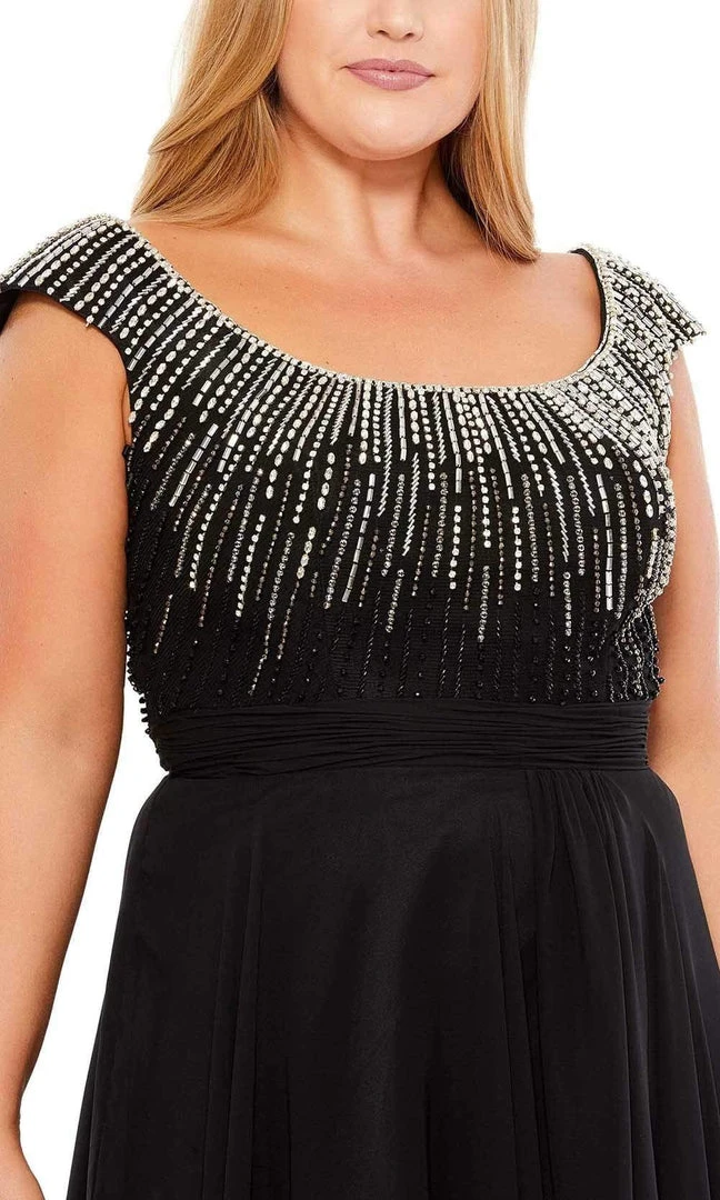 Mac Duggal - 67735 Bead Embellished Scoop Evening Dress 5 Mac Duggal - 67735 Bead Embellished Scoop Evening Dress