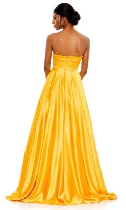 Mac Duggal 67995 - Strapless Sweetheart Neck Long Gown