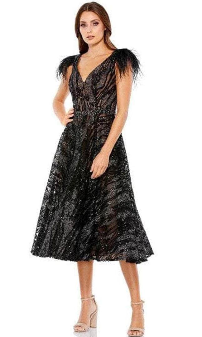 Mac Duggal 79339 - Sleeveless V-neck Short Dress 3 Mac Duggal 79339 - Sleeveless V-neck Short Dress