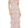 Mac Duggal - 9069 Embellished Off Shoulder Tiered Dress 2 Mac Duggal - 9069 Embellished Off Shoulder Tiered Dress