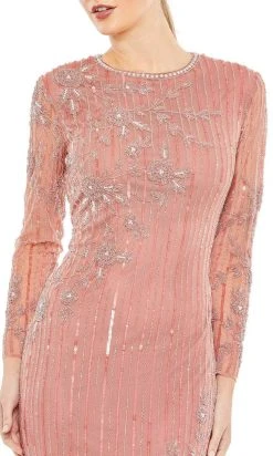 Mac Duggal 93626 - Long Sleeve Jewel Neck Evening Dress 13 Mac Duggal 93626 - Long Sleeve Jewel Neck Evening Dress