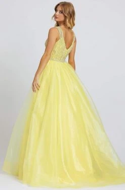 Mac Duggal Ballgowns - 12317H Sleeveless V Neck Beaded Bodice Ballgown 7 Mac Duggal Ballgowns - 12317H Sleeveless V Neck Beaded Bodice Ballgown