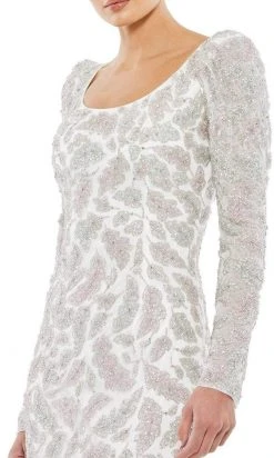 Mac Duggal Cocktail - 5424D Scoop Tea-Length Dress 7 Mac Duggal Cocktail - 5424D Scoop Tea-Length Dress