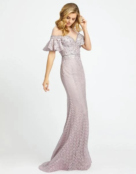 Mac Duggal Evening - 20140D Embroidered Illusion Sheath Evening Gown 3 Mac Duggal Evening - 20140D Embroidered Illusion Sheath Evening Gown