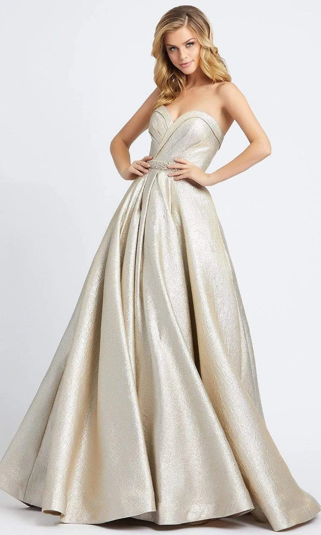 Mac Duggal Evening - 66978D Strapless Sweetheart Neckline A-Line Gown 3 Mac Duggal Evening - 66978D Strapless Sweetheart Neckline A-Line Gown