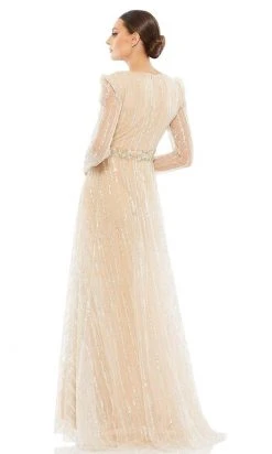 Mac Duggal Evening - 67859D Embellished V-Neck Dress