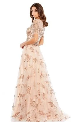 Mac Duggal Evening - 79317D Sequin Beaded A-Line Dress