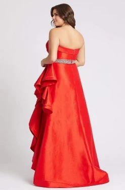 Mac Duggal Fabulouss - 67215F Strapless Beaded Band A-line Dress