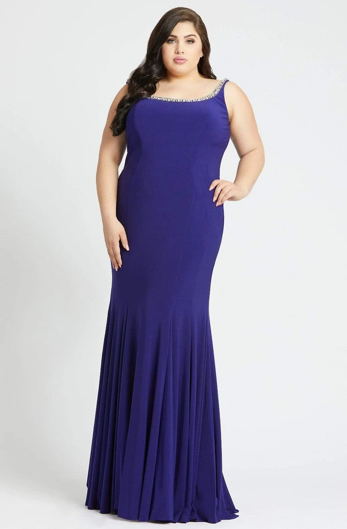 Mac Duggal Fabulouss - 77524F Embellished Scoop Neck Trumpet Dress 3 Mac Duggal Fabulouss - 77524F Embellished Scoop Neck Trumpet Dress