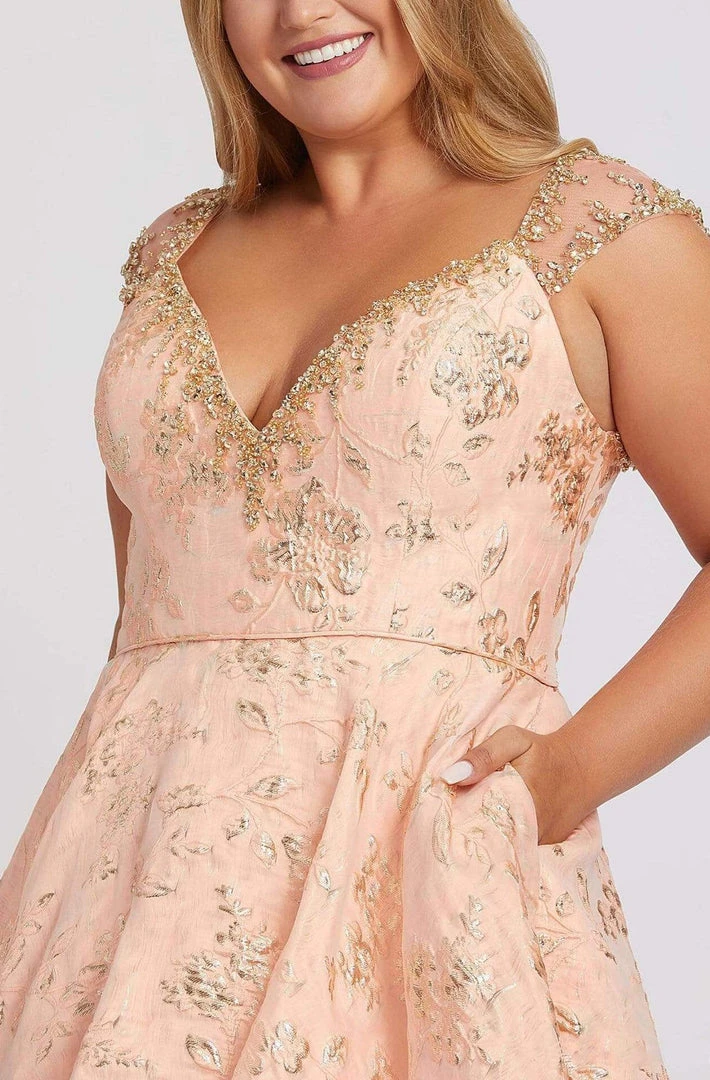 Mac Duggal Fabulouss - 77728F Embellished A-line Long Dress 5 Mac Duggal Fabulouss - 77728F Embellished A-line Long Dress