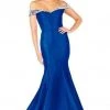 Mac Duggal Flash - Pearl Beaded In Midnight Blue 66900L 2 Mac Duggal Flash - Pearl Beaded In Midnight Blue 66900L