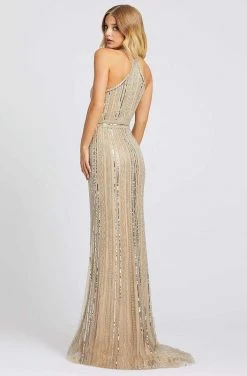 Mac Duggal Prom - 40994M Bead Embellished Halter Dress 6 Mac Duggal Prom - 40994M Bead Embellished Halter Dress