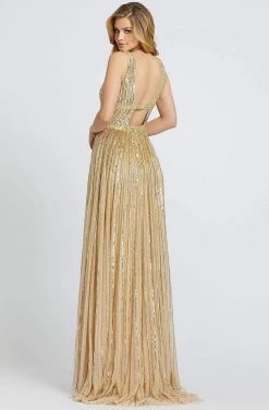 Mac Duggal Prom - 4906M Glimmering Sequin Embellished A-Line Prom Gown