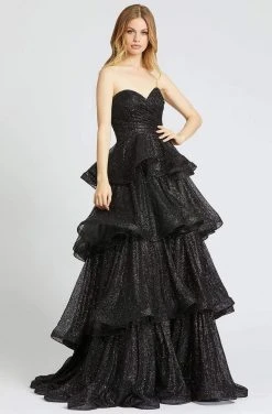 Mac Duggal Prom - 67195M Strapless Sweetheart Tiered A-line Dress