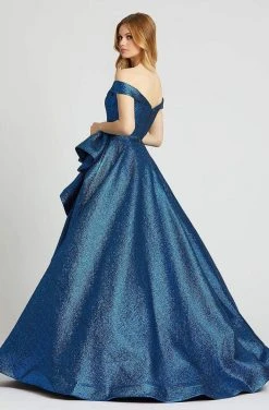 Mac Duggal Prom - 67292M Off-Shoulder Ruffled Ballgown