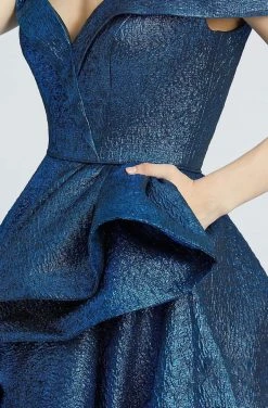 Mac Duggal Prom - 67292M Off-Shoulder Ruffled Ballgown