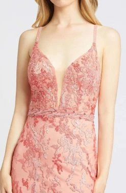 Mac Duggal Prom - 79288M Sleeveless Gradient Trumpet Dress