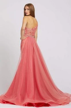 Mac Duggal Prom - 79290M Asymmetric With Overskirt Long Dress