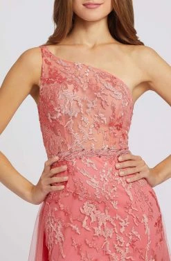 Mac Duggal Prom - 79290M Asymmetric With Overskirt Long Dress 7 Mac Duggal Prom - 79290M Asymmetric With Overskirt Long Dress