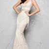 Mac Duggal - Sleeveless V-Neck Couture Gown 50404D 1 Mac Duggal - Sleeveless V-Neck Couture Gown 50404D