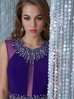 Short Dresses Madison James - 16-370 Dress In Purple