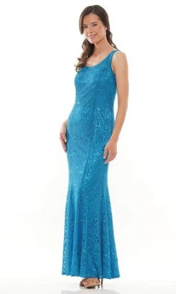 Marsoni By Colors - M301 Scoop Fit And Flare Evening Dress 21 Marsoni By Colors - M301 Scoop Fit And Flare Evening Dress