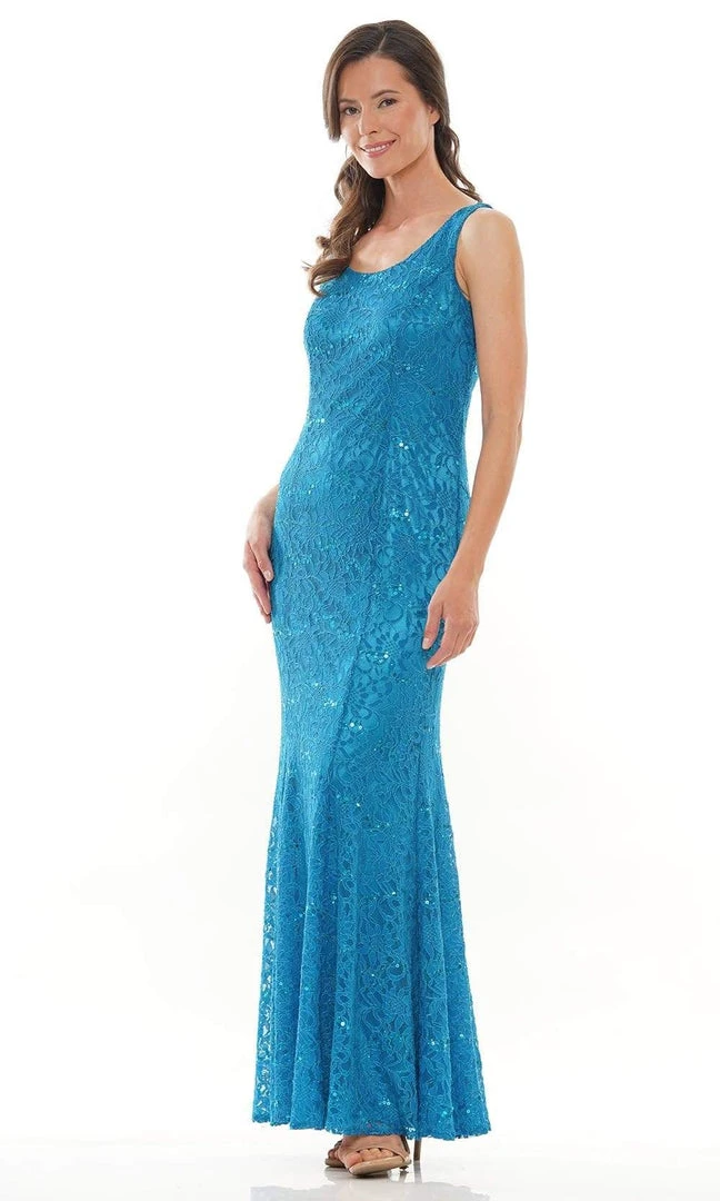 Marsoni By Colors - M301 Scoop Fit And Flare Evening Dress 5 Marsoni By Colors - M301 Scoop Fit And Flare Evening Dress