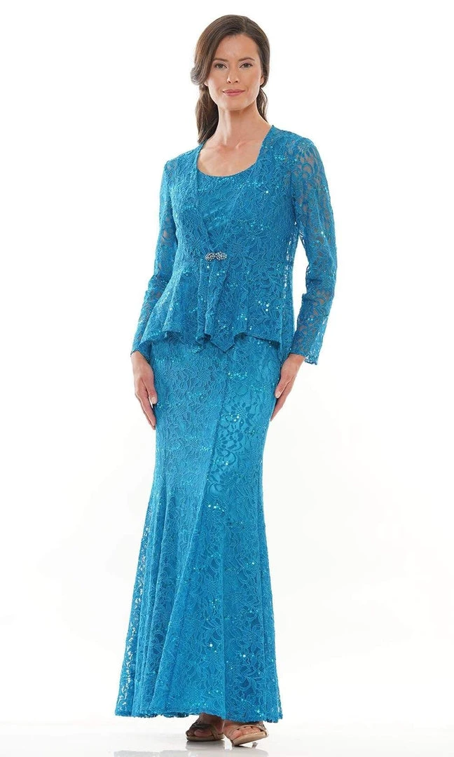 Marsoni By Colors - M301 Scoop Fit And Flare Evening Dress 3 Marsoni By Colors - M301 Scoop Fit And Flare Evening Dress