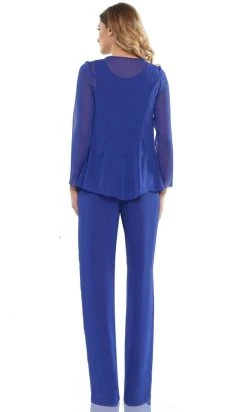 Marsoni By Colors - M304 Long Sleeves Jacket Pantsuit