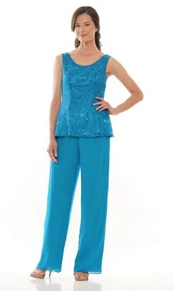 Marsoni By Colors - M305 Scoop Jacket Pantsuit