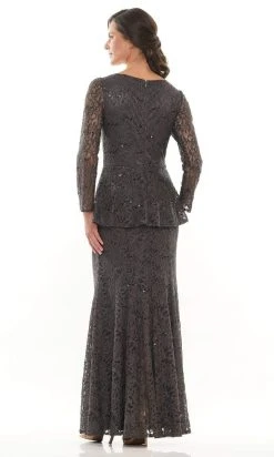 Marsoni By Colors - M306 V-Neck Trumpet Evening Dress