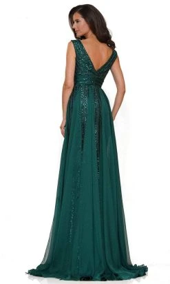 Marsoni By Colors M314 - Embellished A-Line Evening Dress