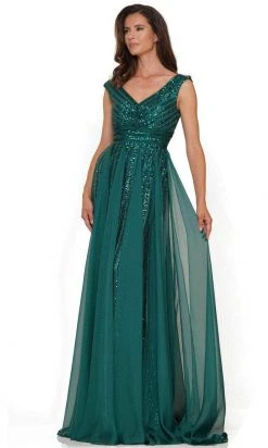 Marsoni By Colors M314 - Embellished A-Line Evening Dress