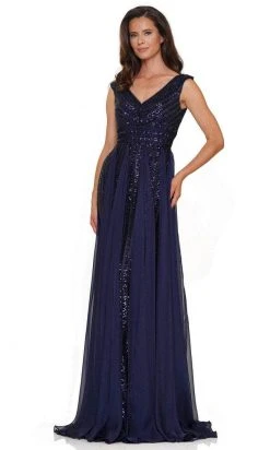 Marsoni By Colors M314 - Embellished A-Line Evening Dress