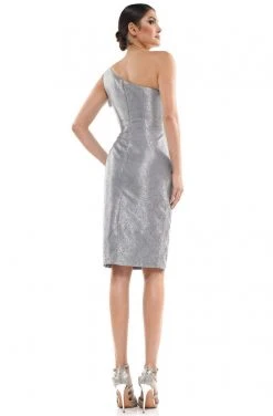 Marsoni By Colors - MV1065 Bow Accented Knee Length Fitted Dress 11 Marsoni By Colors - MV1065 Bow Accented Knee Length Fitted Dress