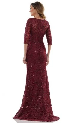 Marsoni By Colors - MV1119 Sequin And Embroidered Sheath Dress 13 Marsoni By Colors - MV1119 Sequin And Embroidered Sheath Dress