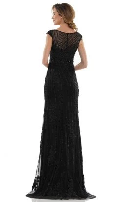 Marsoni By Colors - MV1128 Beaded High Slit Evening Gown 9 Marsoni By Colors - MV1128 Beaded High Slit Evening Gown