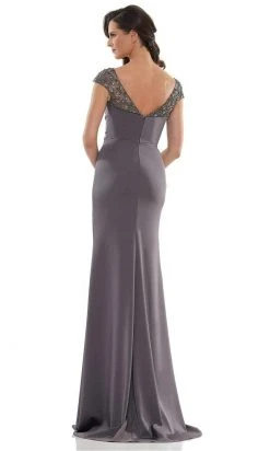 Marsoni By Colors - MV1133 Crystal Beaded Sheath Gown