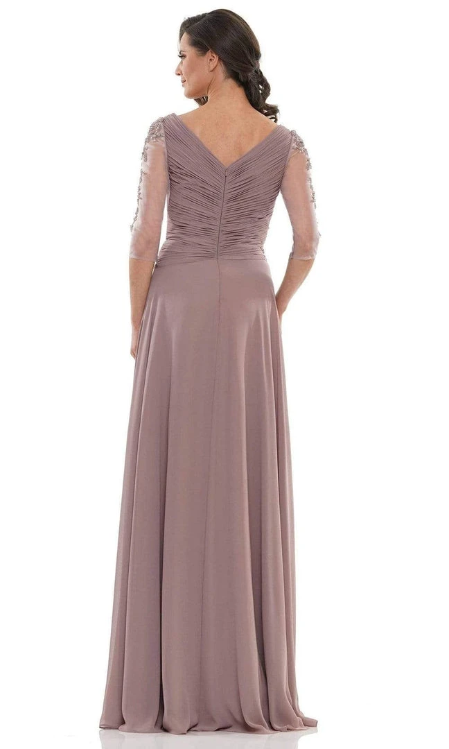 Marsoni By Colors - MV1135 Fitted A-Line Evening Dress 10 Marsoni By Colors - MV1135 Fitted A-Line Evening Dress