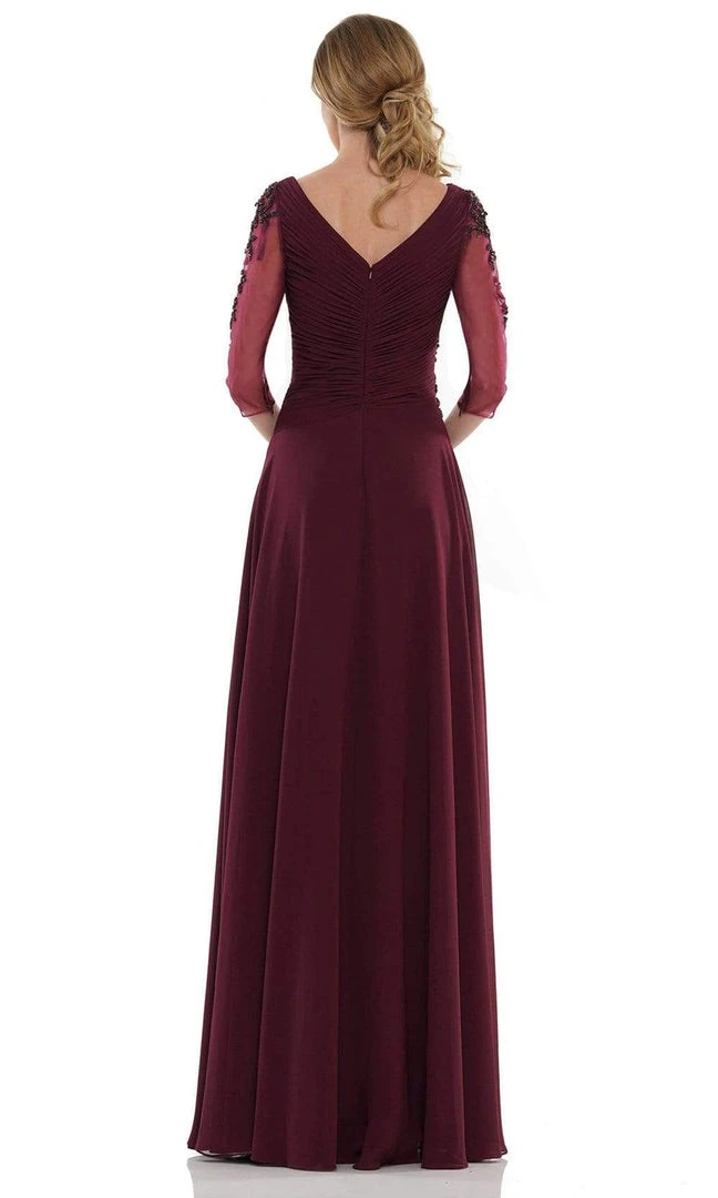 Marsoni By Colors - MV1135 Fitted A-Line Evening Dress 12 Marsoni By Colors - MV1135 Fitted A-Line Evening Dress